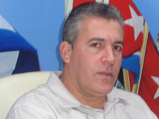 Julio Enrique Morales Verea, secretario de la CTC en Villa Clara.