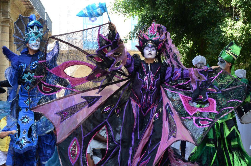 En Cuba, Festival Internacional de danza callejera, ciudad en movimiento. Foto: Joaquín Hernández Mena