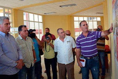 Aprecia  Díaz-Canel batalla contra la sequía en Ciego de Ávila