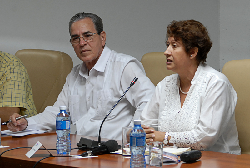 La ministra de Educación Ena Elsa Velázquez Cobiella. Foto: Agustín Borrego Torres