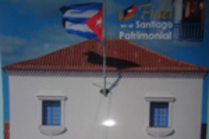Presentan calendario Fidel en el Santiago patrimonial