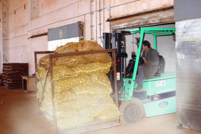 Concertan emulación en almacenaje de papa