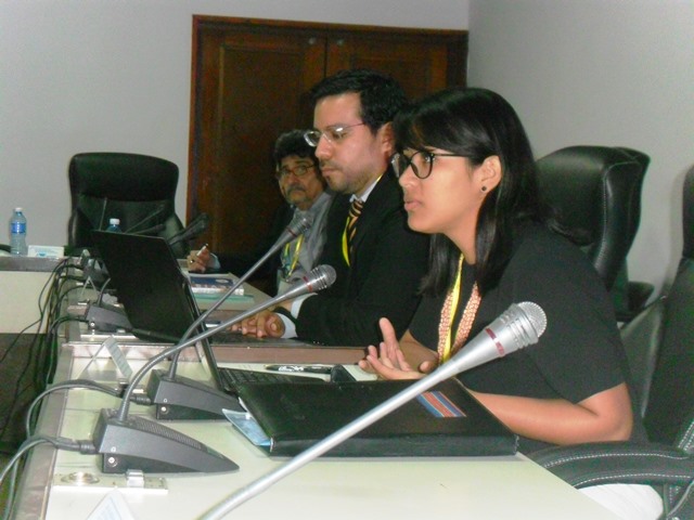Alexandra Ortiz Pérez y Carlos Gonzalo Coello Horna, de Perú. Foto: Francisco Rodríguez Cruz