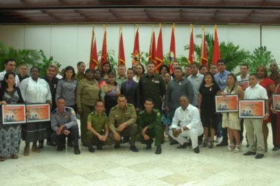 Reconoció la UJC a colectivos y jóvenes destacados