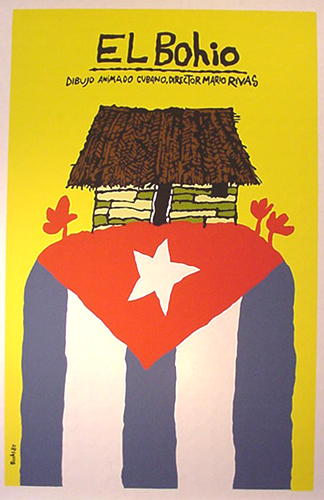 Cartel El Bohío, de Eduardo Muñoz Bach.