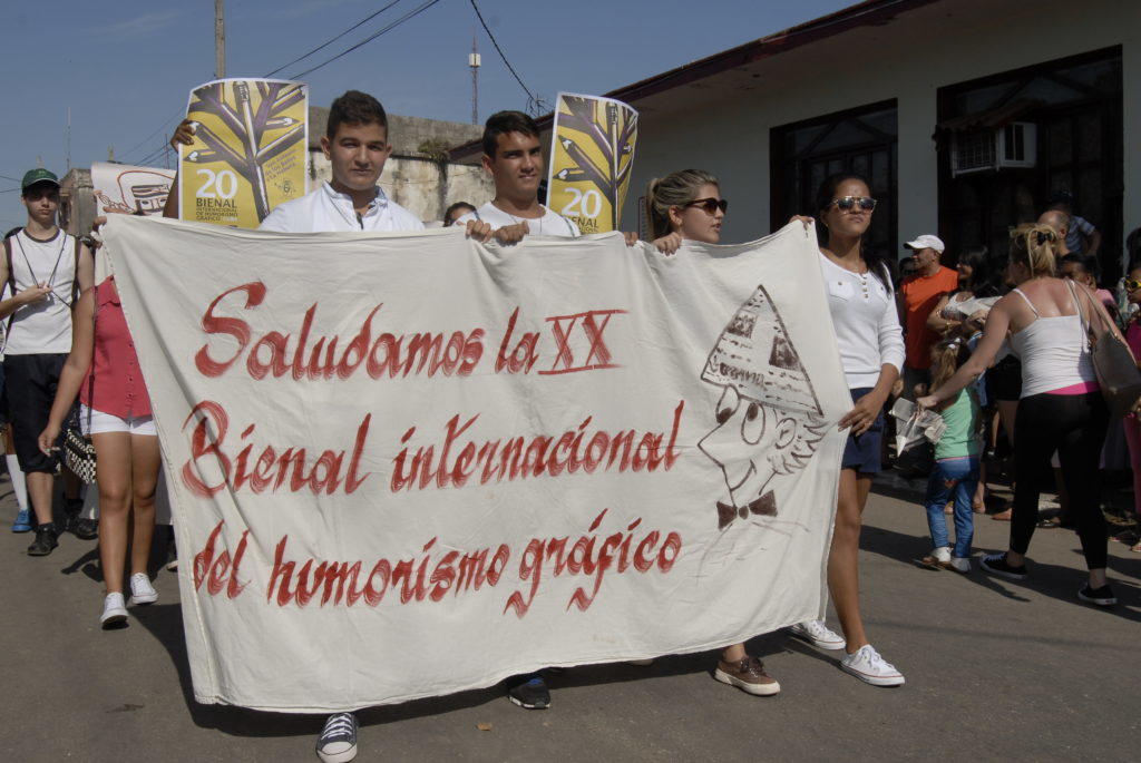 XX Bienal del Humor Gráfico. Foto: Heriberto González Brito