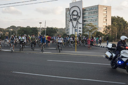 En bici con la historia