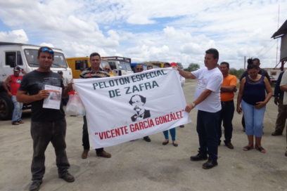 Reconocen aportes del pelotón especial en el tiro de caña al “Majibacoa”