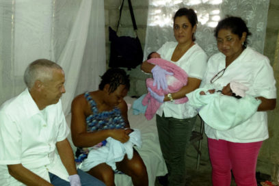 Jonrón cubano en Trou Du Nord