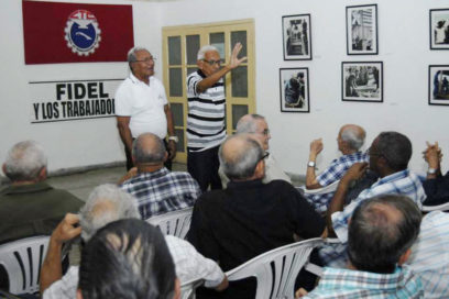 Veteranos dirigentes sindicales: para ellos el homenaje fraternal