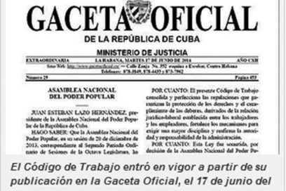 Código de Trabajo: Recordatorio obligado