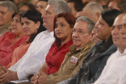 Cuban President attends Political-Cultural Gala on Occasion of Anniversaries of UJC and Jose Marti Pioneer Organization