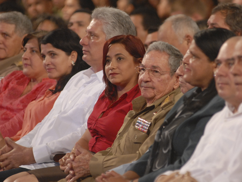Gala por el 55 aniversario de la Unión de Jóvenes Comunista. Foto: Agustín Borrego Torres