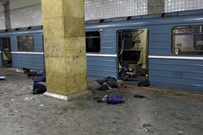 Abren proceso por terrorismo tras explosión en metro ruso