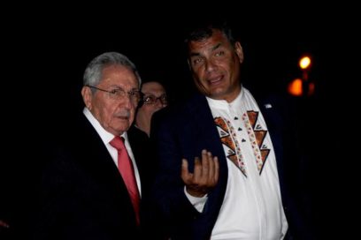 Despidió Raúl al presidente Rafael Correa