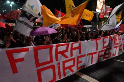 Brasileños reclaman renuncia de Temer