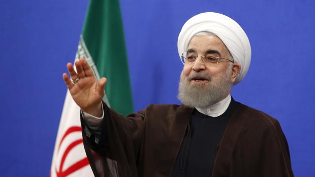 Iraníes festejan victoria de Rohaní