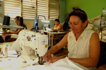 Trabajadoras de Industrias en acciones creadoras
