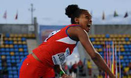 Marisleisys Duarthe se robó el show en el inicio de la 67 edición del Memorial Barrientos de atletismo con la mejor marca universal de la categoría cadete (65,44 metros