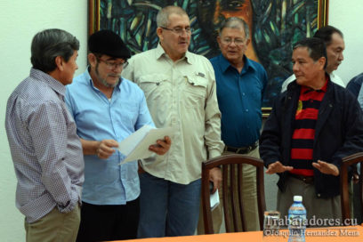Guerrillas colombianas reafirman en La Habana voluntad de paz (+ Fotos)