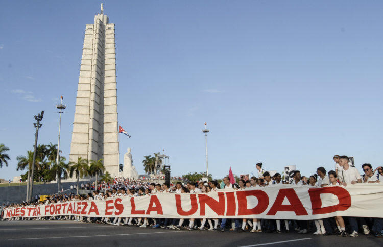 Primero de Mayo 2017. Plaza de la Revolución. Cuba. Foto: Heriberto González Brito