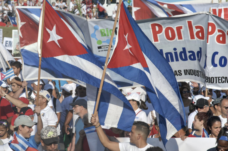 Primero de Mayo 2017. Plaza de la Revolución. Cuba. Foto: Heriberto González Brito