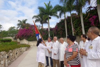 Abanderada delegación de galenos villaclareños a Conferencia Nacional del Sindicato de la Salud