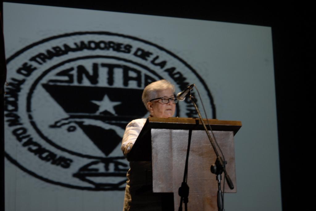 Gladys Bejerano Portela, contralora general de la República se refirió al cumplimiento de los objetivos propuestos con calificación de Bien, a las más de 600 acciones de control con mayor integralidad y coordinación. Foto: Heriberto González Brito