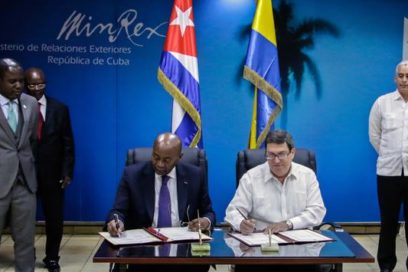 Firman Cuba y Gabón acuerdos sobre consultas diplomáticas