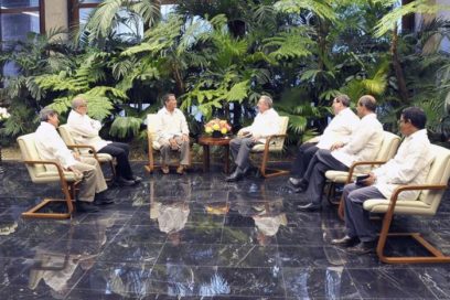 Recibió Raúl a delegación del ELN