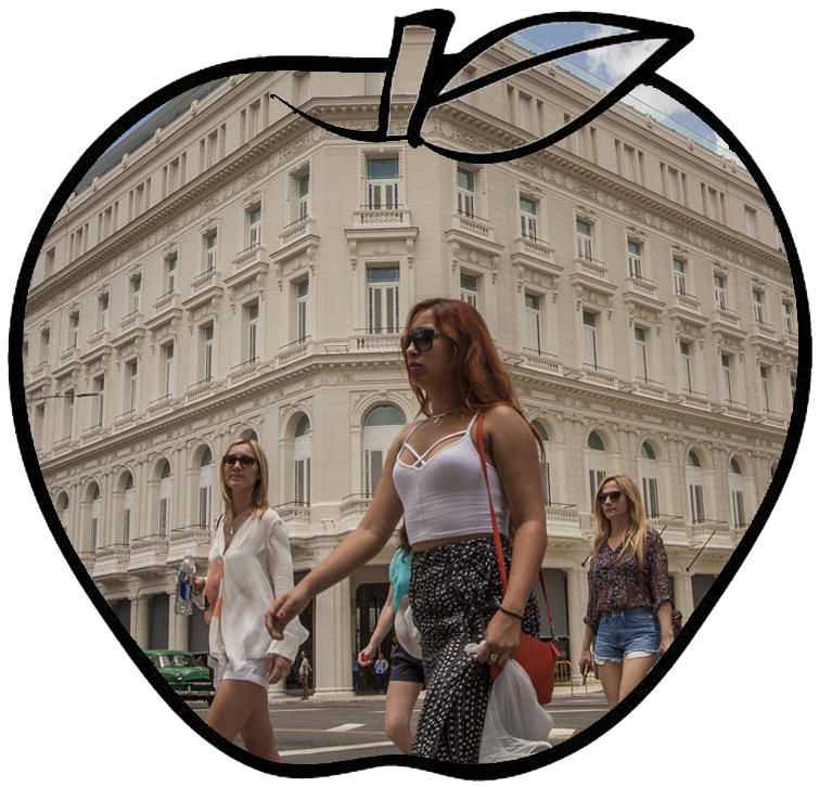La Habana dentro de una manzana