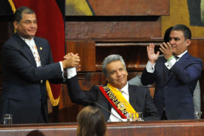 Investido Lenín Moreno como nuevo presidente de Ecuador