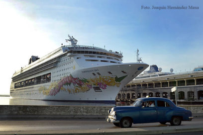 Crucero Norwegian Sky llega a La Habana procedente de EE.UU. (+ fotos)