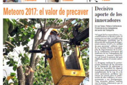 Lunes 22 de mayo de 2017