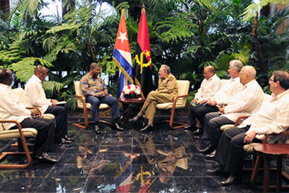 Recibió Raúl al Enviado Especial del Presidente de Angola