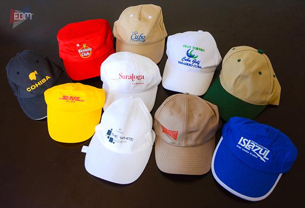 EBM provides diverse personalized promotional materials including uniforms, flags, radios, umbrellas, coolers, napkins, exposition media for fairs, and tents for hotel chains and non-hotel service companies. Photo: Courtesy of EBM