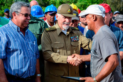 Preside Ramiro Valdés terminación de obras en el Dique Sur