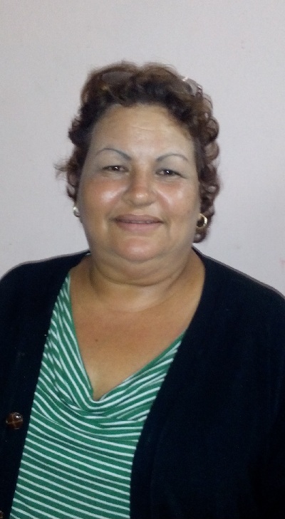 Griselda Zequeira Zayas, administradora del Centro de Elaboración de Alimentos de Los palacios, “entusiasmada por las sorpresas que llevaremos a La Guira”. Foto: Jorge Rivas Rodríguez
