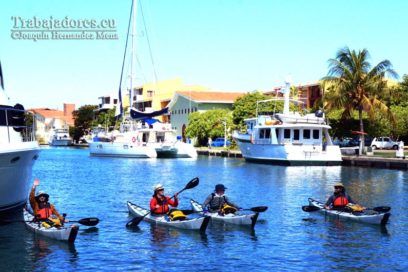 Cuatro estadounidenses tratan de unir en Kayac a Cuba y Estados Unidos (+ Fotos)