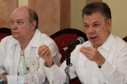 Presidente colombiano agradece apoyo de Cuba al proceso de paz