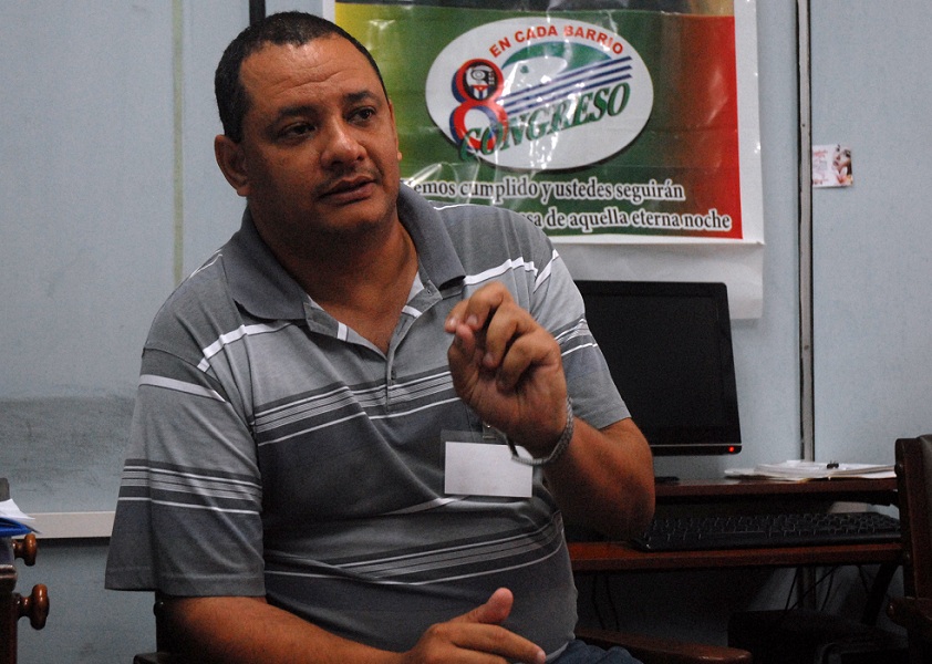 Ángel Soler López, jefe de la Dirección de Atención a la Ciudadanía de la Fiscalía General de la República de Cuba. Foto. Agustín Borrego Torres.