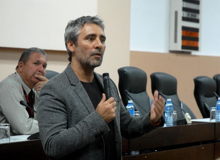 Alejandro Formanchuk, ponente de Argentina. Foto: Agustín Borrego Torres.