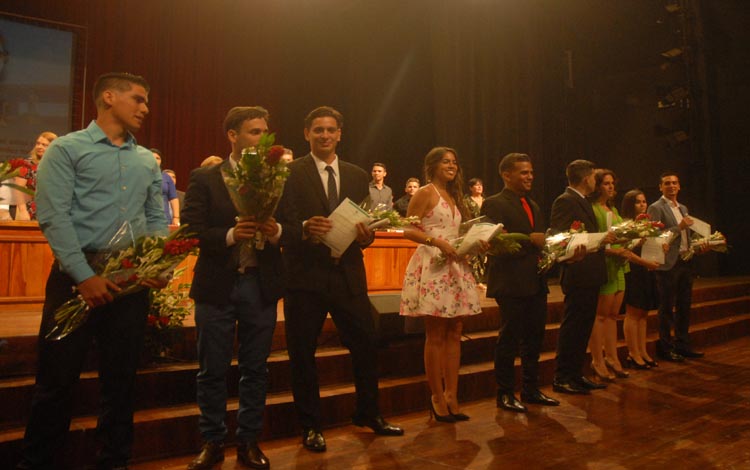 Graduación de estudiantes de la CUJAE 2017. Foto: Agustín Borrego Torres.