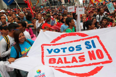 Inmensa lección de Venezuela al mundo