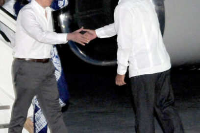 Presidente colombiano en visita oficial