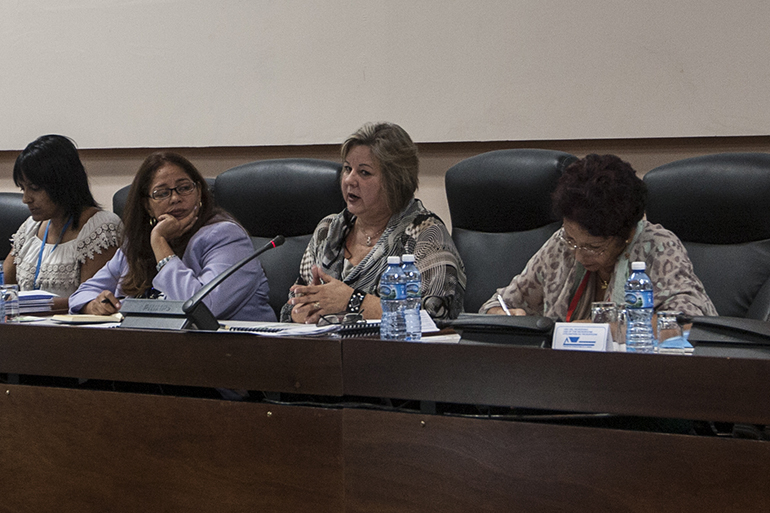 Mary Blanca Ortega, ministra de Comercio Interior. Foto: René Pérez Massola