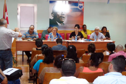Subrayan en pleno de la CTC en Cienfuegos necesidad de priorizar labor sindical en la base
