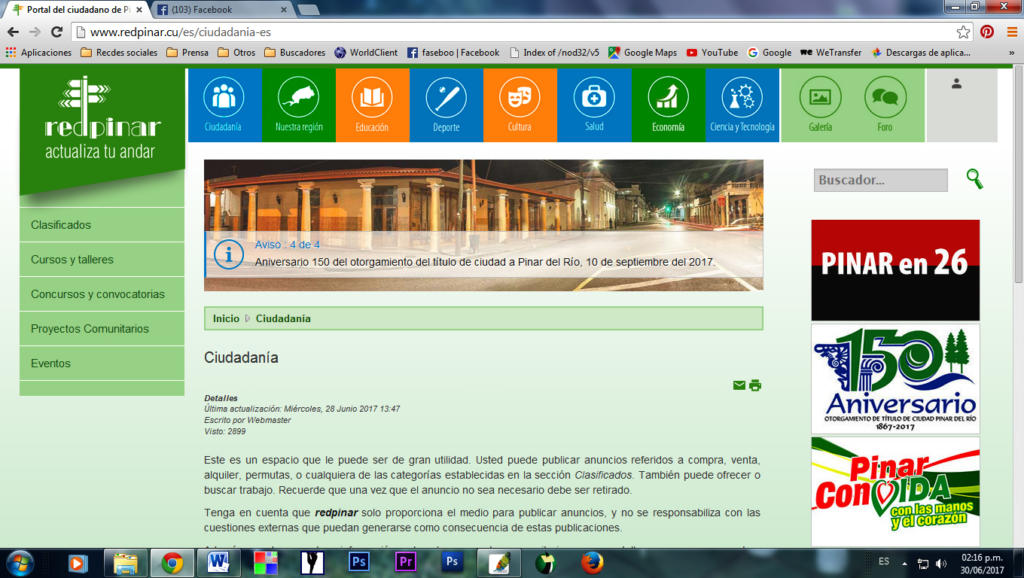 Portal con sentido ciudadano