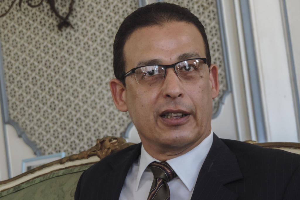 Atef Mohamed Salem Sayed El Ahl, embajador de la República Árabe de Egipto en Cuba. René Pérez Massola