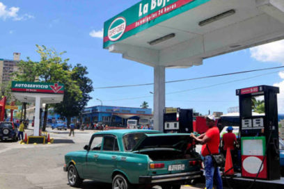Cascabel para el combustible